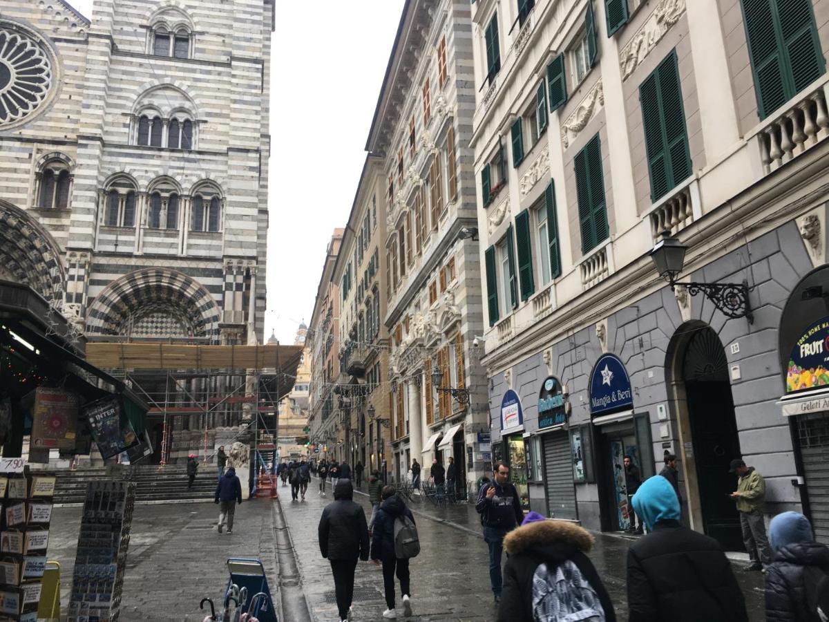 San Lorenzo Cathedral Genoa Bagian luar foto